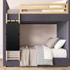 Childrens Bunk Bed Ladder Anti Slip Cover Thickened Scratch Resistant Safety Lock For Home And Dorm Use