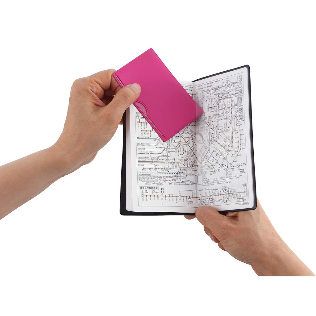 Lupă Vixen Loupe Thin T88, mărimea cărții de vizită RO 41383 (Trandafir)