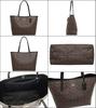 Tasche F05696 5696 Braun x Schwarz Signature PVC Leder Open City Tote Damen [Coach] (Tragetasche) [Outlet-Artikel] [Marke] [Artikel]
