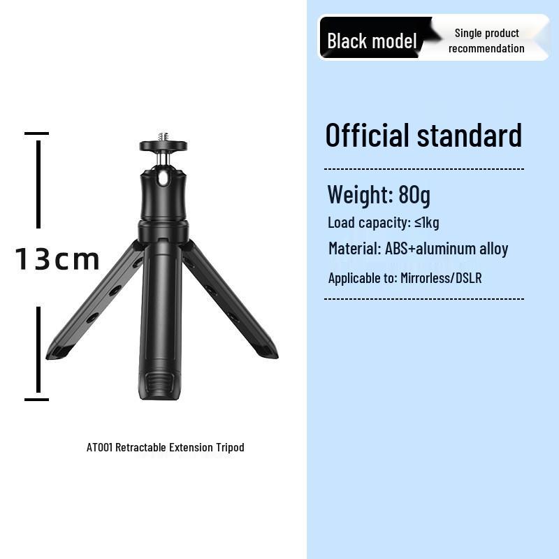 Compact Handheld Tripod & Stabilizer for Phone/Camera Live Streaming