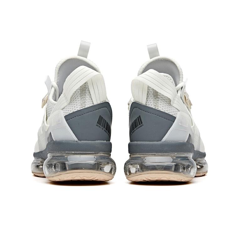 Anta Full-Length Air Cushion Mesh Wear-Resistant Shock Absorption Low-Top Running Shoes Men sneaker White Gray 912035556-13