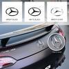 ABS Original Car Rear Trunk Badge Sticker Mercedes Emblem Snap Cover For Mercedes Benz CLA-class AMG 117 2013-2019 A1178170016