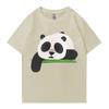 Funny Cartoon Chinese Style Panda Printed Shirt Unisex Unisex Casual Personality Tshirt Unisex Summer Cute Cute Pattern Cotton Top