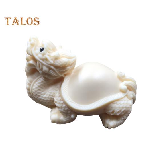 

Статуэтка для чайной церемонии в виде черепахи-дракона, сделанная вручную, для украшения рабочего стола в офисе и гостиной A