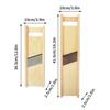 Multifunctionele Wooden Vegetable Cutter Including Steel Blade Slicer Potato Peeler Carrot Cheese Grater Kitchen  Tools