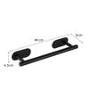 Porte-serviettes durable auto-adhésif sans perçage crochet de salle de bain acier inoxydable organisateur de salle de bain étagère de rangement de cuisine