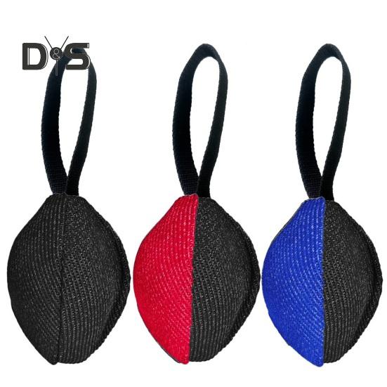 Dog Tug Ball Tough Bite Pillow Dog Training Equipment Interactive Chew Toy for Aggressive Chewers Bite Training Toy