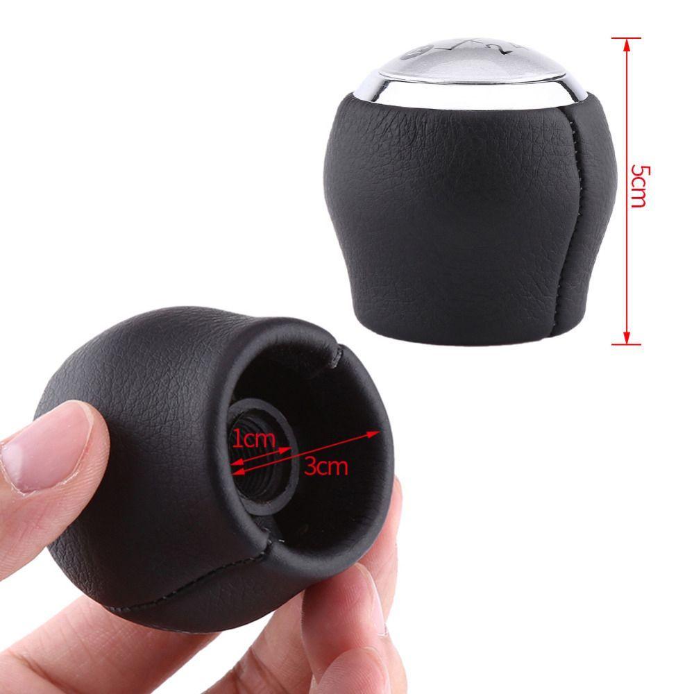 New Gear Head Black Gear Shift Knob Car Accessories 6 Speed Car Gear Knob Shift Knob Head