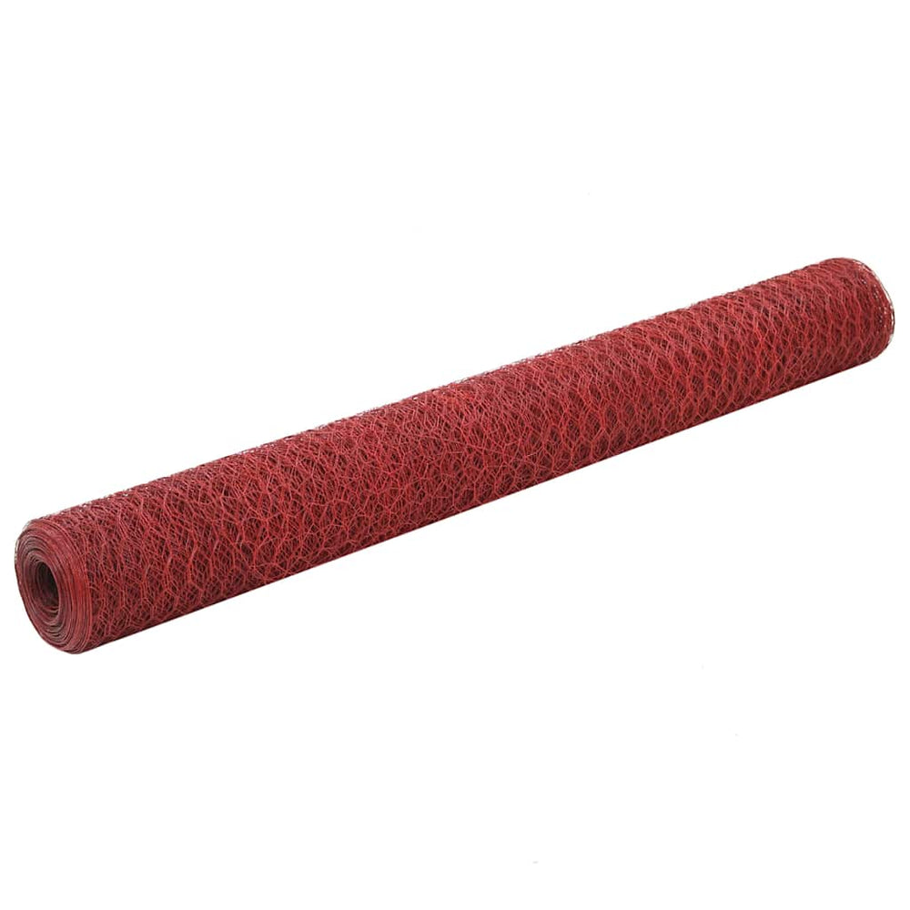Steel Mesh with PVC Coating 25x1.2 M