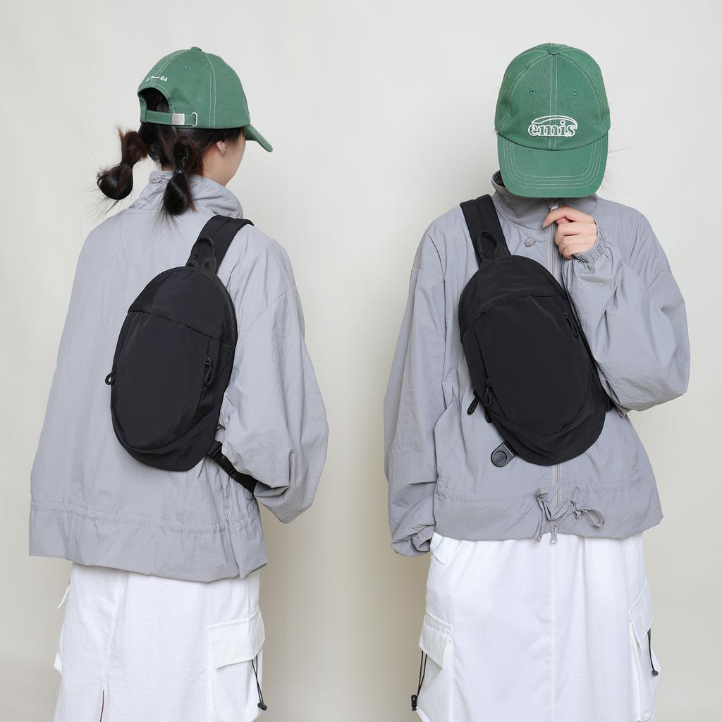 A Water-resistant Cycling Backpack with A Single-shoulder Chest Bag for Mountain Climbing, Travel and Commuting