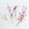 12/24/36PCS Fairy Cupcake Toppers Wing Angel Flower Fairy Cake Topper Ballet Dancer Fairy Birthday Party Decorations Baby Shower