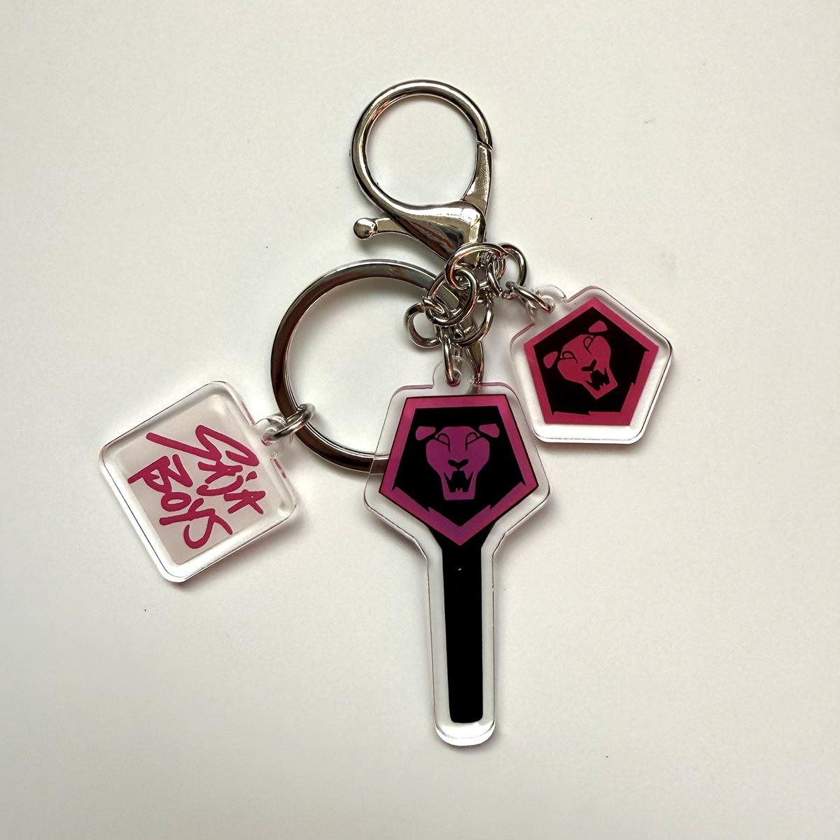 KPop Demon Hunters Keychain Pendant by SAJA BOYS