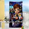 Roblox Beach Towel Super Soft & Absorbent Comfortable Lightweight Suitable for Swimming, Gym, Camping, Yoga Vacation