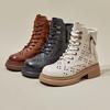 Women's Sandals Summer Anti-slip Hollow-out Women Sandals Ankle Boots Plus Size Carved Comfortable Girl Boots