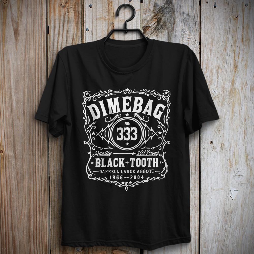 Футболка Dimebag Черная Улыбка Сквозь Зубы Официальная Truth 101 Proof Даррелл Лэнс Эбботт Унисекс Футболка S
