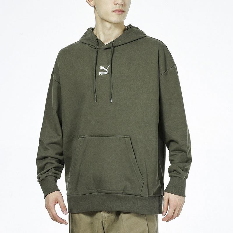 Puma Logo Printing Knit Sports Green Men's 533114-44