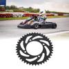 420 41T Motorcycle Chain Sprockets Steel Rear Back Sprocket Cog For DIY ATV Karting Repair Accesories
