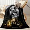 Bob Marley One Love Legacy Blanket Comfortable Suitable For Picnics Office Seaside Allseason Use Digital Print Birthday Christmas Gift Blanket