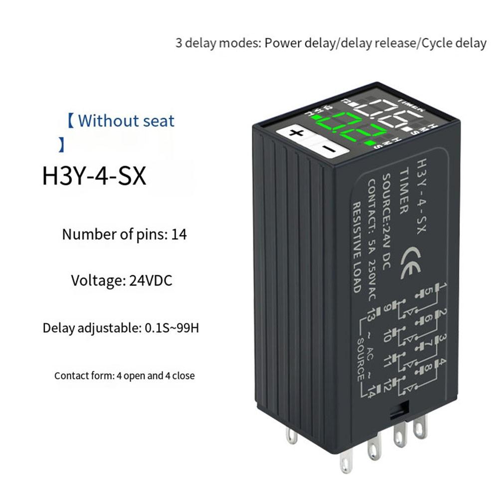 Power On Delay Controller TimeRelay V Digital Display H Y