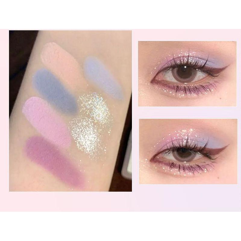 biya - Tulip Embossed Gradient Eyeshadow Palette - 4 Types
