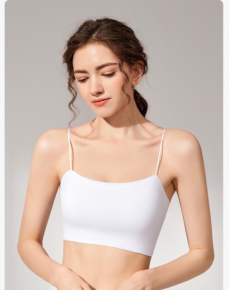 Minimalist Strapless Wire-Free Seamless Bandeau Bra