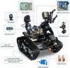 XiaoR GEEK Smart WiFi Robot Kit for Raspberry Pi 5/4B/3B+, Robot Arm Tank Chassis Robot Car Kit with 2DOF HD Camera Programmable Sensors, Android/iOS