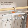 Plastic Multi-functional Non-slip Hanger for Underwear, Vests, and Clothes, 2kg Load-bearing, with Hook and Wave Design for Drying and Storage.