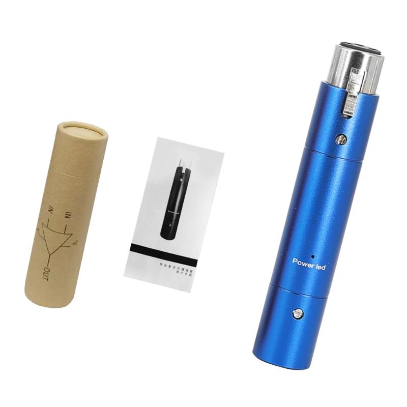 Professional Microphones Boosters Preamplifier Provides 28dB Gains for Dynamic Microphones in Studio Recording