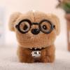 Plush Dog Keychain With Glasses For Girls And Collectors