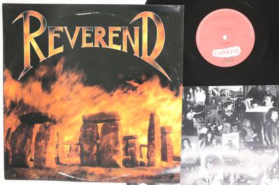 12-Zoll-Schallplatte REVEREND Reverend CAROL1600 CAROLINE 1989 US Metal Gebraucht