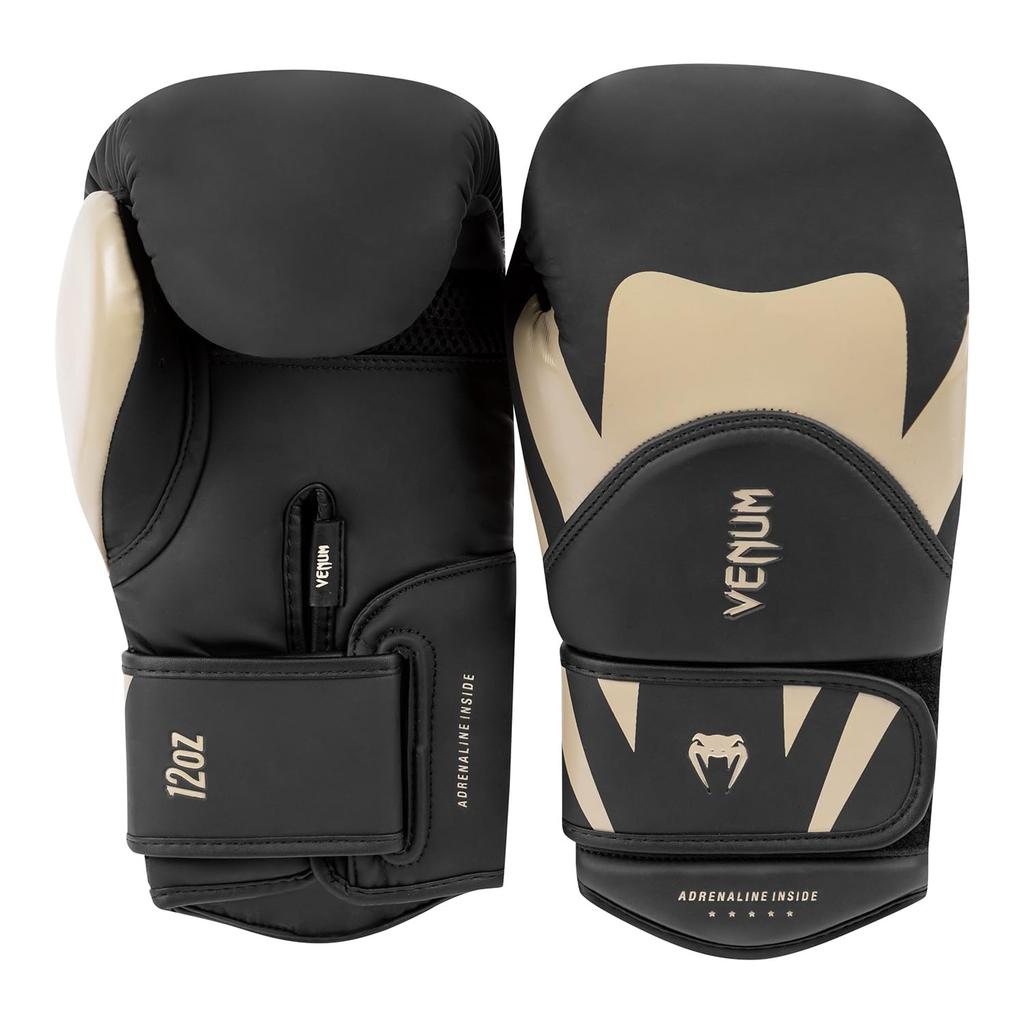 Venum Challenger Boxing Gloves 4.0 - Black/Beige.