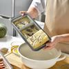 New 2/3/4 Grid Lunchbox Wheat Straw Microwave Picnic Storage Boxs Durable Dinnerware Lunch Box For Adult Lunch Container