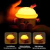 Creative Sensor Pat Lamp Cute Ice Cream Lamp Sleep Aid Light Bedside Lamp  For Adults