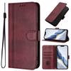 Retro Leder Klapphandy Brieftaschenhülle für Samsung Galaxy A07 A14 A15 A16 A17 A23 A24 A25E A25 A33 A34 M56 M55 M36 M35 Ständer Abdeckung