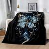 1pc Butterfly Signs blanket Soft and Warm for Sofa Office Camping Travel Livingroom Great Gift for Friends and Family Comfortable
