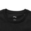 Li Ning Theme Print Trendy Personality Round Neck Pullover Short Sleeve T-Shirt Casual Sports Set Unisex Tops Black White AHSU971-1+AKST593-7