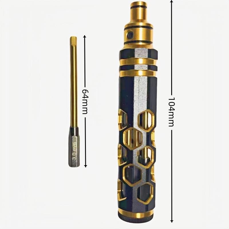 1 stücke 4 In 1 Hexagon Kopf Schraube Fahrer Hex Schraubendreher Tool Set Kit Für RC Auto Crawler Hubschrauber 1,5 2,0 2,5 3,0 Mm SCX10 TRX4