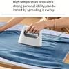 Large Size Thickened Coated Silvery Ironing Board Foldable Portable for Home Travel Hotel Dormitory Desktop Ironing Pad