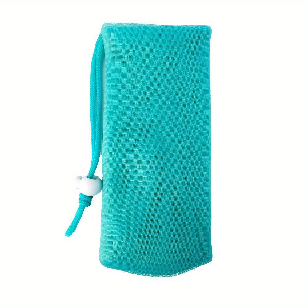 6 Layer Thickened Foaming Soap Bags Facial Cleanser Mesh Bag Drawstring Bag Shower Bubble Foam Net Bath Body Washing Cleaning