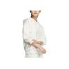 adidas Lounge FW24 Sports Comfortable Versatile Hooded Loose Long Sleeve Sweatshirt Women Sweatshirt Han-Jade-White JJ3543