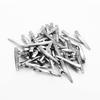 UJOY Flache Metall Einzelzinken Krokodilentenschnäbel DIY Haarspange Schleife Silberne Haarspangen für Frauen (Packung à 50 Stück, 3,2 cm)