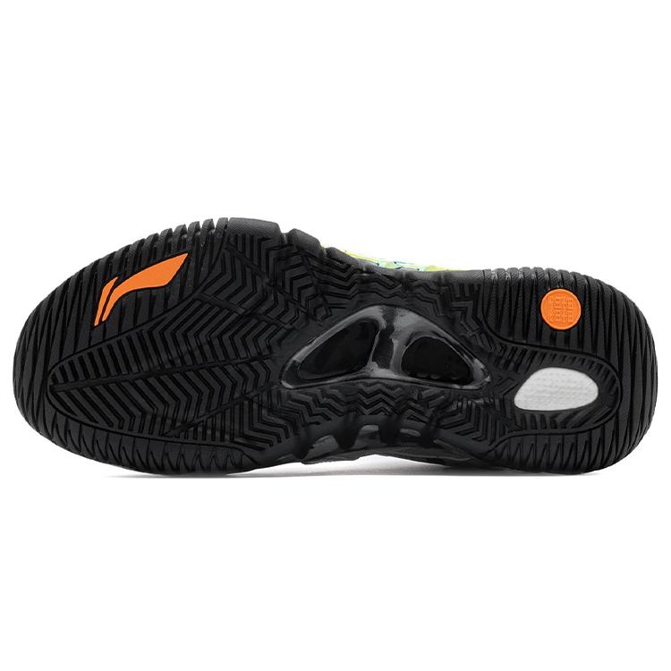 Aape X Li Ning Badfive 2 Low Basketball Shoes Men's Low top Black/Brown Gray ABFR005-9