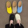 Niche Retro Flat-bottomed One-foot Half-slippers Casual Shoes Single Shoes Summer French Women's Shoes