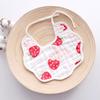 6 Layer Muslin Cotton Baby Bibs With Ties Newborn Soft Absorbent Drool Bibs For Infants Saliva Towel Burp Cloth