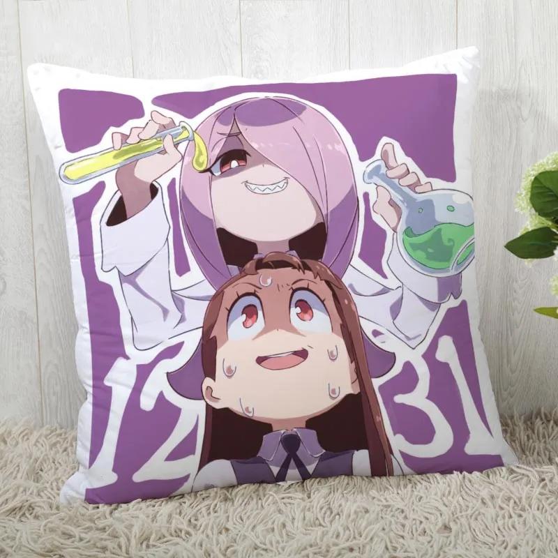Little Witch Academia Pillow Cover Customize Pillowcase Modern Home Decorative Pillow Case For Living Room