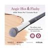 BEAUTY BRUSHES-HOT & FLASHY A506 CONCEALER- "Kitten Paw" Face Brush - Under-Eye Concealing and Contouring - Makeup Brushes