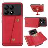 POCO X6 PRO 5G Flip Leather Case Wallet Magnetic Card Slots Pocket Holder Back Cover For Xiaomi POCO X6 PRO 5G Phone Cases