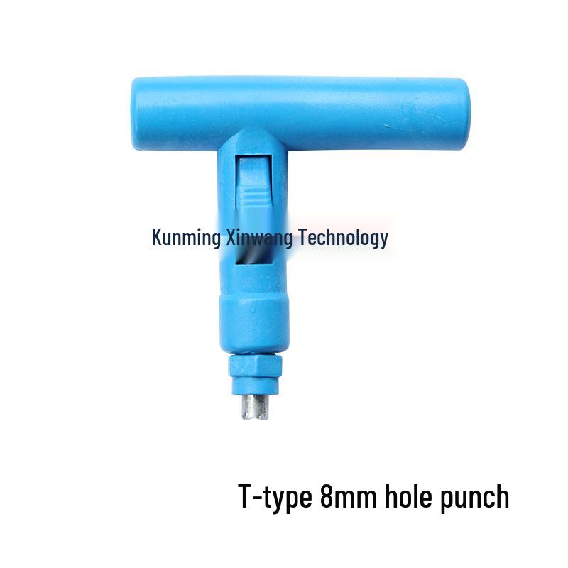 16mm Drip Tape Valve Connector with Locking Buckle Tee Fitting
