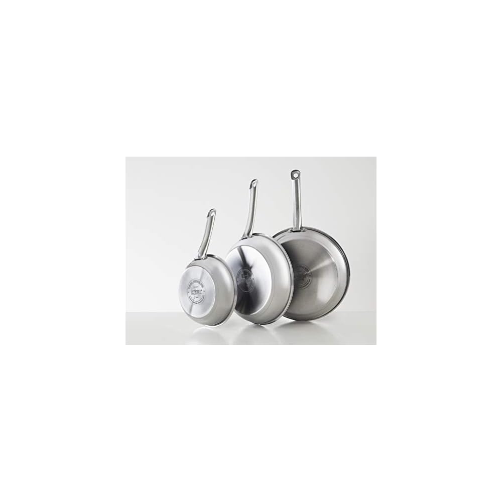 Meyer 20cm Stainless Steel Frying Pan, IH Compatible, Non-stick Coating, Three-layer Bottom, Maxim