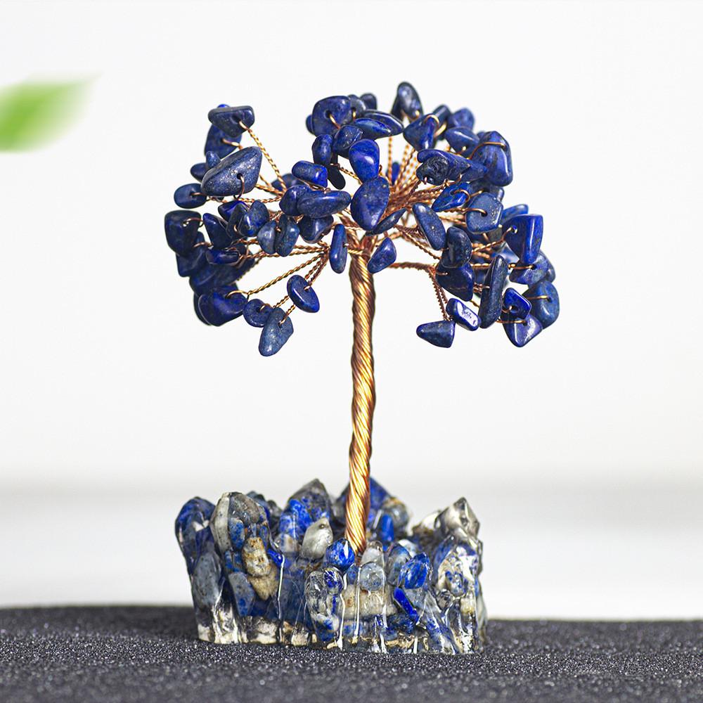 Crystal Tree Decor With Natural Quartz For Home Office Gift Gift For Teens